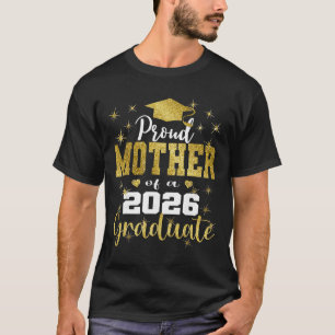 Camiseta Mãe Super Orgulhosa da Graduada Senior da Turma de