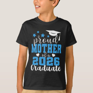 Camiseta Mãe Super Orgulhosa do Graduado Senior de 2026