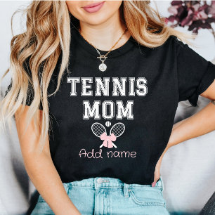 Camiseta Mãe Tênis personalizada com Arco rosa e racks