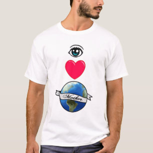 Camiseta Mãe Terra do amor do olho