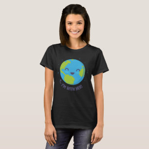 Camiseta Mãe Terra, eu sou com ela! O t-shirt das mulheres