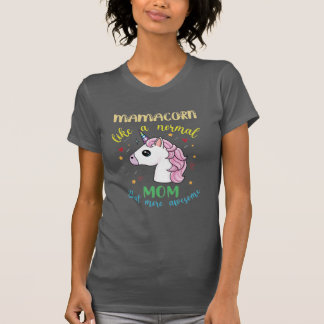 Camiseta Mãe Unicorn T Shirt