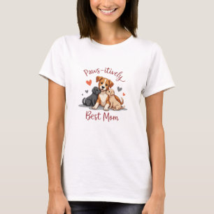 Camiseta Mãe Vida Bonita Design de Presente para Ela