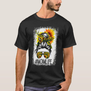 Camiseta Mãe Vida Cabelo Mensageiro Torneiro Girassol Mãe D