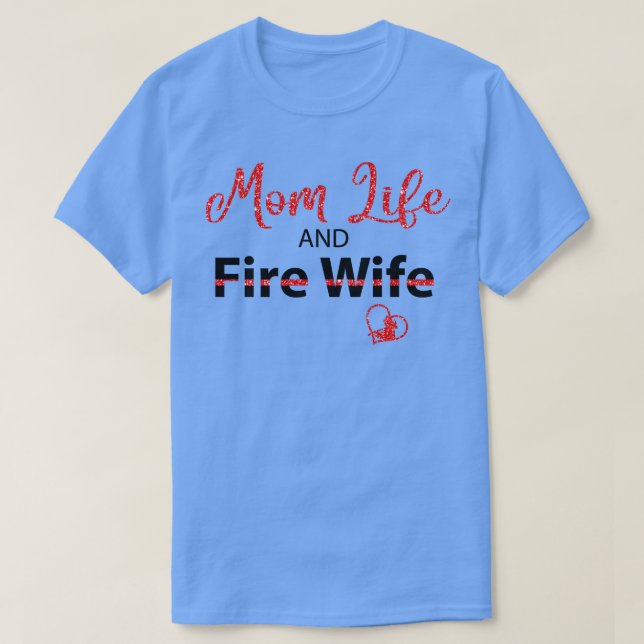 Camiseta Mãe Vida E Esposa De Fogo (Frente do Design)