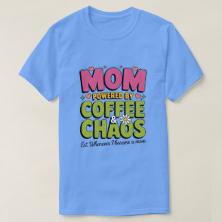 Camiseta Mãe Você Faz a Vida Florescer Coração Fofo Floral