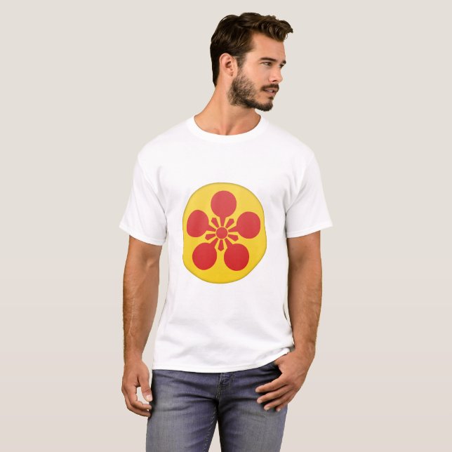 Camiseta Maeda Clan Kamon (Frente Completa)