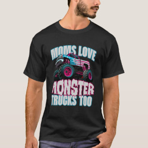 Camiseta Mães Adoram Monstros Muito Bonitos Dia das Mães