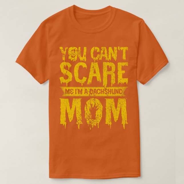 Camiseta Mães assustam design do Halloween (Frente do Design)