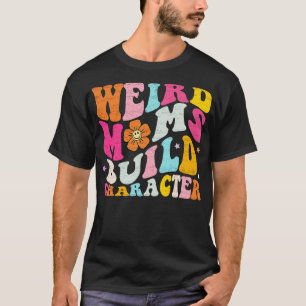 Camiseta Mães Build Character Retro Groovy 2023 Mothe