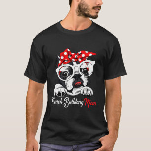 Camiseta Mães Cachorro Vermelhas Bandana
