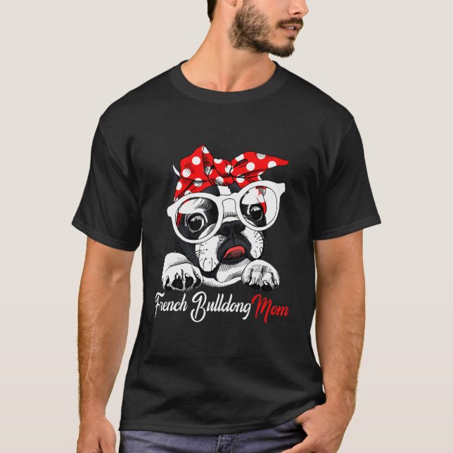 Camiseta Mães Cachorro Vermelhas Bandana (Frente)