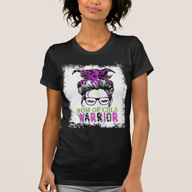 Camiseta mães com filhos, síndrome de cornelia de lange (Frente)