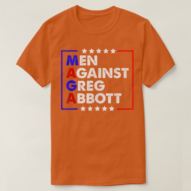 Camiseta Mães Contra Greg Abbott Abort Greg Abbott (Frente do Design)