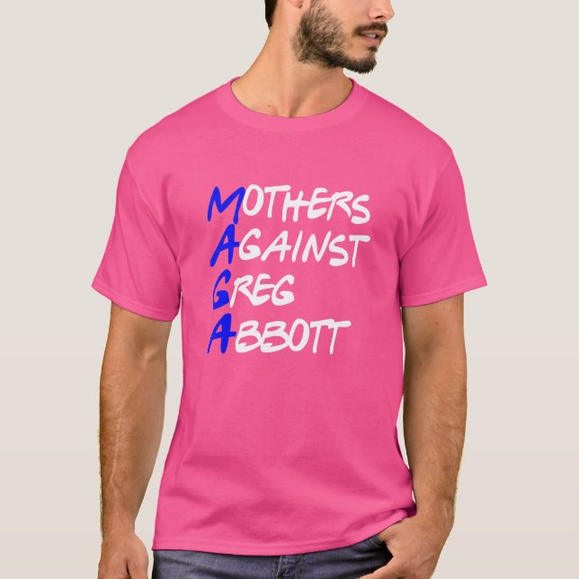 Camiseta Mães contra Greg Abbott Texas (Frente)