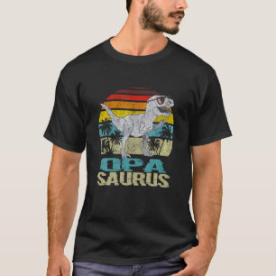 Camiseta Mães Da Família Mens Opasaurus T Rex Dinosaur Op