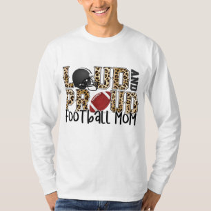 Camiseta Mães de futebol malandragem Leopard Imprime Cheeta