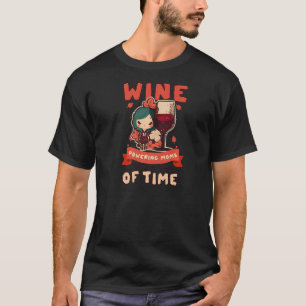 Camiseta Mães De Potência Desde O Prêmio Ao Vinho Amanhecid