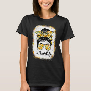 Camiseta Mães Dias de as mães do Sunflower do Sol Mensageir