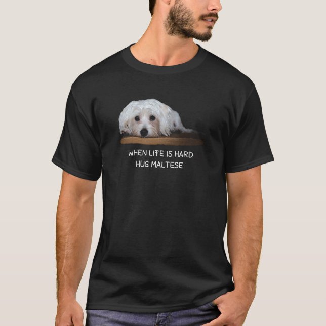 Camiseta Mães do abraço do filhote de cachorro do amor do (Frente)