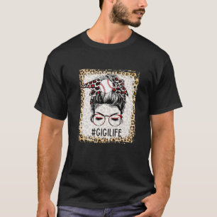 Camiseta Mães do Jogo Bun Gigi Mensageiro de Baseball