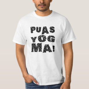 Camiseta mães do yog dos puas!