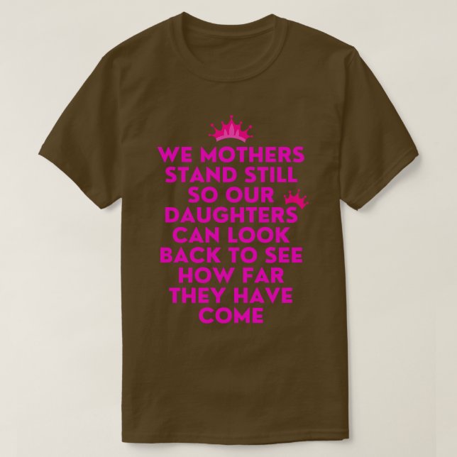 Camiseta Mães e filhas (Frente do Design)