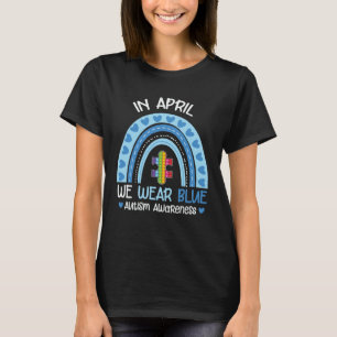Camiseta Mães Em Abril Usamos Azul Para Conscientização Do