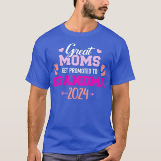 Camiseta mães excelentes são promovidas à vovó 2024