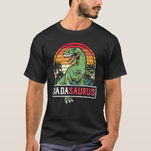 Camiseta Mães Familiares Dadasaurus Rex Dinosaur Dada Sauru