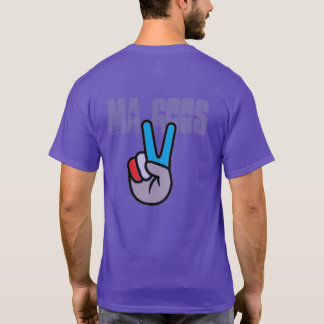 Camiseta Mães ganham paz e amor roxos