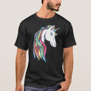 Camiseta Mães Incrivelmente Bonitas do Arco-Íris Unicórnio