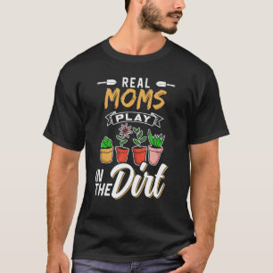 Camiseta Mães Jogam Na Gardener Gardener De Sujeira De Hobb