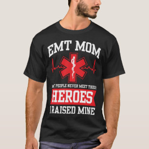 Camiseta Mães Mães da Mama Médica de Emergência da Mãe