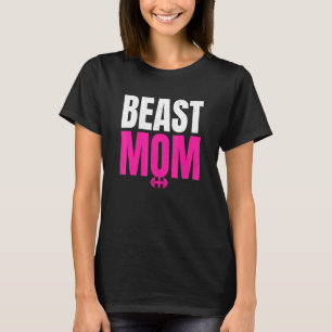 Camiseta Mães malhações - Exercício de ginástica feminina -