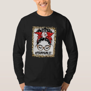 Camiseta Mães no Dia do Jogo do T Ball Mawmaw Mensageiro