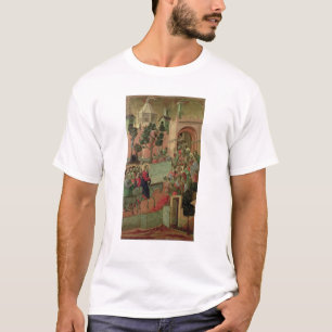 Camiseta Maesta: Entrada em Jerusalem, 1308-11
