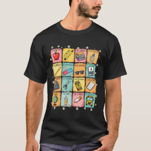 Camiseta Maestra Bilingue De Volta À Rua De Professores Esp