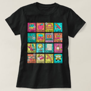 Camiseta Maestra Bilingue De Volta Ao Professor Espanhol