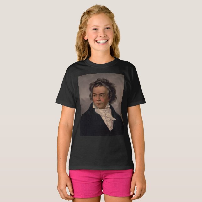 Camiseta Maestro Ludwig Beethoven Sinfonia Music Composer (Frente Completa)
