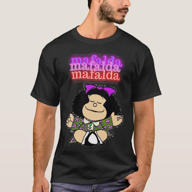 Camiseta Mafalda Mafalda Mafalda Classic T-Shirt (Frente)