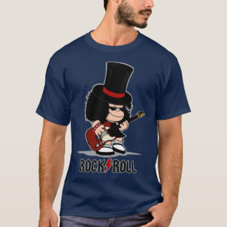 Camiseta Mafalda Rockera