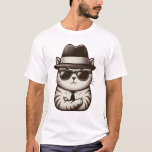 Camiseta Mafia Cat - O Chefe do Beco