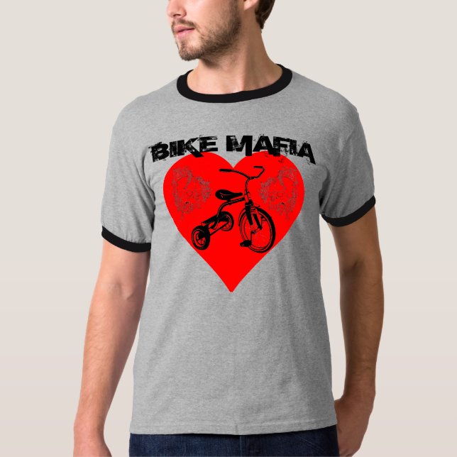 Camiseta Máfia da bicicleta (Frente)