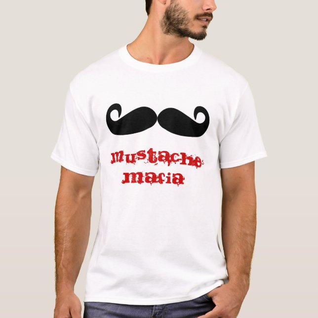 Camiseta Máfia do bigode (Frente)