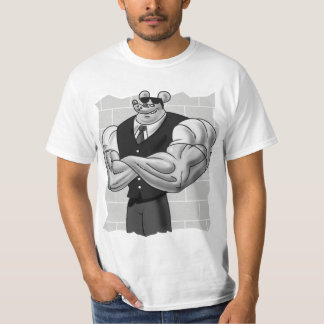 Camiseta Máfia/leão-de-chácara do rato do Gym