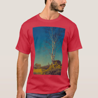 Camiseta mafield parrish art nouveau retro