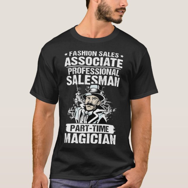 Camiseta Mag de Tempo de Peça Profissional Associada a Vend (Frente)