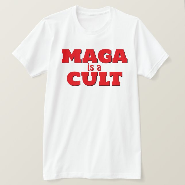 Camiseta MAGA é um Culto (Frente do Design)