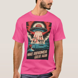 Camiseta Maga Hat Ufo Cow Poster